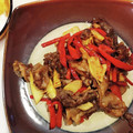 まみお✳'s cooksnap of when they made ✿たけのこ＆ピーマンが旨い　青椒肉絲✿.