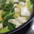 へにょっち's cooksnap of when they made 超簡単！豆腐と玉子の小松菜あんかけ！！.