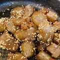 aflo☺︎'s cooksnap of when they made 超簡単ピリ辛こんにゃく.
