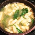 む〜らん♪'s cooksnap of when they made 水菜と豆腐の＊お味噌汁＊.