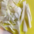 あんみつ☆'s cooksnap of when they made おいしい！キャベツの芯のスライス方法！.