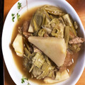 年中保存食作り's cooksnap of when they made いたどりと薄揚げの煮物.