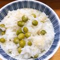 ｊ爺ｊ's cooksnap of when they made 豆ごはん　～　さやも一緒に炊きこんで.