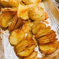 ナタデココア☆'s cooksnap of when they made レンジとトースターでハッセルバックポテト.