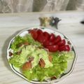ポラリス管理栄養士's cooksnap of when they made サーモンのバジルマヨサラダ.