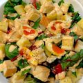 あい♪らんど's cooksnap of when they made スイスチャードのブレッドサラダ.