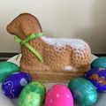あぬり's cooksnap of when they made イースターの羊型ケーキ -ベラーネック.