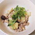 いちご＆大福's cooksnap of when they made 10分以下☆豚肉と長芋のにんにく醤油炒め.