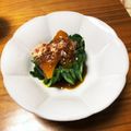 saki0109's cooksnap of when they made ニラのおひたし.