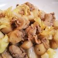 いさみょば's cooksnap of when they made 長いもと豚肉のピリ辛炒め.