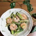 chi−ちゃん's cooksnap of when they made ロメインレタスとえびのマヨソテー.