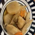 ブルちゃん☆'s cooksnap of when they made 鶏手羽元と大根の味ぽん煮.