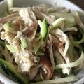 Yokchina's cooksnap of when they made ささ身とキュウリの梅マヨサラダ.