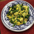 栗丸うさぎ's cooksnap of when they made 簡単ほうれん草と卵の炒め物.