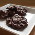 みるく茶's cooksnap of when they made なんちゃってチョコバナナクッキー（ハード版）.
