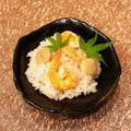 なつき☆ミ's cooksnap of when they made ホタテ、海老のにんにく炊き込みご飯.