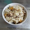 ebipeco's cooksnap of when they made 鶏肉の五目炊き込みご飯.