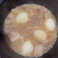 moguhime's cooksnap of when they made 豚バラブロックマニア！豚の角煮味噌煮込み.