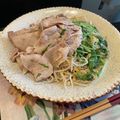 nozo_meal's cooksnap of when they made 包丁不要。豚肉と水菜ともやしの胡麻ポン酢.