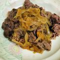 もちっこ橙色's cooksnap of when they made 祖母直伝♪牛肉と玉葱の甘辛煮☆.