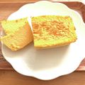 Mihen's cooksnap of when they made ハロウィンに♡簡単パンプキンチーズケーキ.