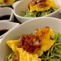 MULA's cooksnap of when they made 瓦そば風❤ 簡単茶そば.