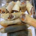 Figeac's cooksnap of when they made 具はレンジで♪たっぷり野菜と豚肉の春巻き.