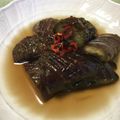コムギ大好き's cooksnap of when they made 茄子の炊いたん☆鷹の爪がアクセント.