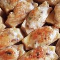 トムてつ子's cooksnap of when they made 苦手な人必見！高野豆腐の鶏ひき肉づめ煮♡.