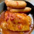 ひよこのおにぎり's cooksnap of when they made トマト缶で作る！簡単♪ロールキャベツ.