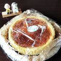 MITSUBAちゃん's cooksnap of when they made ＮＹチーズケーキ　混ぜるだけ♡　使い切り.