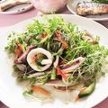 フジぽん's cooksnap of when they made 佐藤さんちの☆いかリングマリネサラダஐஃ.
