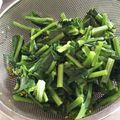 bibichann's cooksnap of when they made 折り菜のおひたし.
