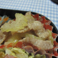 えみんちゅ＊'s cooksnap of when they made 簡単★セロリと豚肉の塩こしょう炒め.