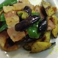 りんばたまま's cooksnap of when they made なすとピーマンのカレー炒め.