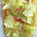ぐーたら子☆'s cooksnap of when they made レンジDEパスタ：ベーコンとキャベツ.