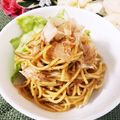 ゆるмαмα's cooksnap of when they made 和風♪海苔佃煮と梅干しのパスタ.
