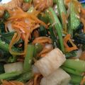 こぐ12's cooksnap of when they made 惣菜★小松菜と竹輪の炒め物＊弁当 掲載.