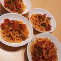 ねここfm's cooksnap of when they made ついに完成ー！喫茶店のナポリタン.