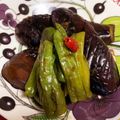 たぁープ〜's cooksnap of when they made 簡単！ナスとオクラと獅子唐のピリ辛煮浸し.