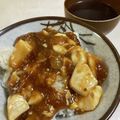 papikun's cooksnap of when they made 辛さ控えめの本格麻婆豆腐.