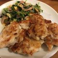 クック73A7G1☆'s cooksnap of when they made テリ醬ソース♡鶏胸肉&長芋のげんごつ焼き.