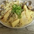 さくらん餅's cooksnap of when they made 筍とあさりの和風パスタ。.