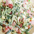 かなりん☆'s cooksnap of when they made きゅうりとトマトゆで卵のマヨネーズサラダ.