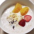 ダリア☆'s cooksnap of when they made 朝食に！レンジで簡単オートミール.