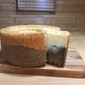 ＊ｕｍｅ＊'s cooksnap of when they made 2層♪カプチーノ＊シフォンケーキ.