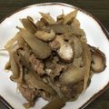 スオ＠修行中's cooksnap of when they made 牛ごぼうしぐれ煮.