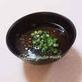 まあまま☆0403's cooksnap of when they made お湯かけるだけ★沖縄産もずくのお椀.