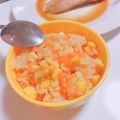 maipamyuxo's cooksnap of when they made 簡単♪にんじんとコーンの炊き込みご飯.