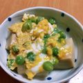 ✿佳✿'s cooksnap of when they made うすいえんどう豆の卵とじ.